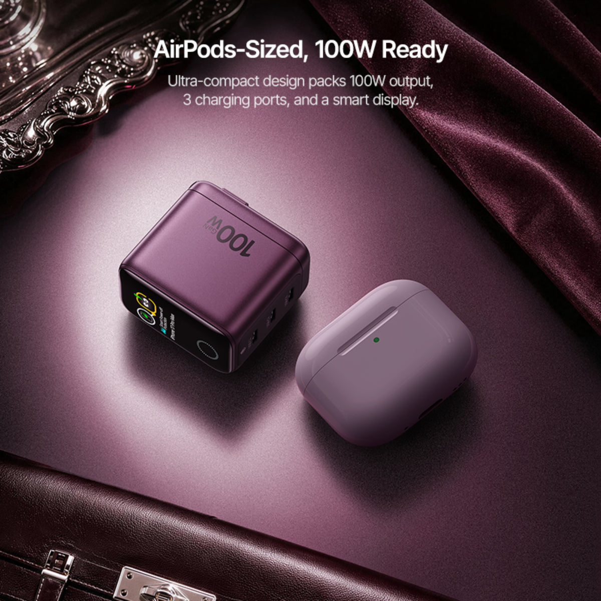 Baseus PicoGo Pro AH22 Digital Display Fast Charger 3C 100W