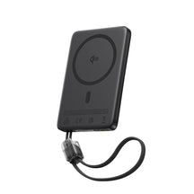 Baseus PicoGo AM41 Magnetic Power Bank with Built-in Cable 10000mAh 27W Cosmic Black