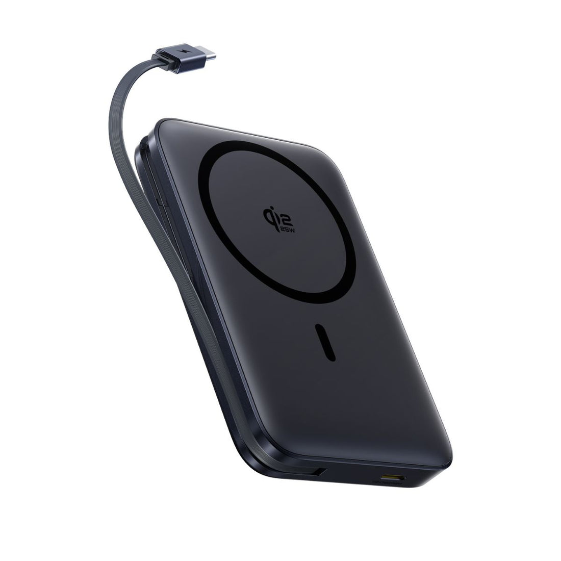 Baseus PicoGo Powerbank Magnetico Qi2.2 10000mAh – Ricarica Wireless 25W E USB-C 45W Per IPhone 17/16/15/14/13/12 Con Cavo Integrato
