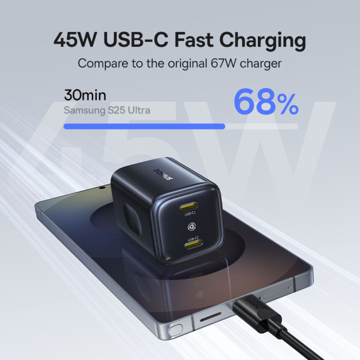 Baseus PicoGo AN13 Fast Charger 2C 45W