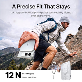 Baseus PicoGo Air AM72 Magnetic Power Bank Qi2 5000mAh 25W