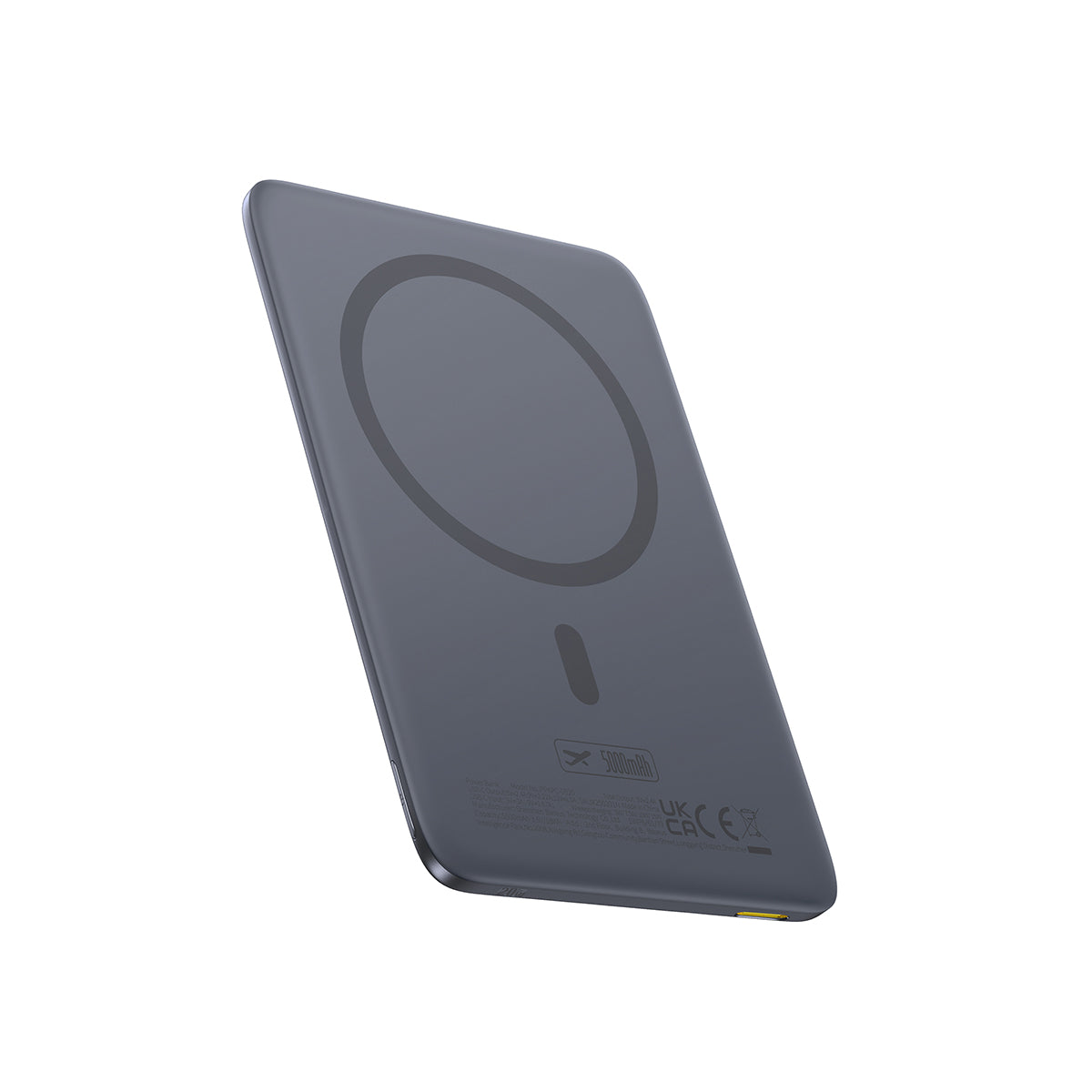Baseus PicoGo Ultra-Slim Magnetic Power Bank 5000mAh Grey