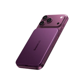 Baseus Picogo Air AM71 3C Magnetic Power Bank 5000mAh 22.5W Dark Cherry Edition