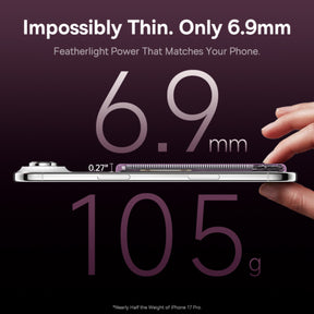 Baseus Picogo Air AM71 3C Magnetic Power Bank 5000mAh 22.5W Dark Cherry Edition