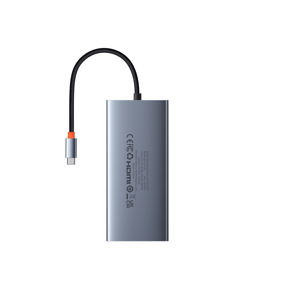 Baseus PortalJoy 13 in 1 USB-C Hub_back