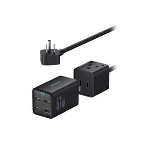 Baseus PowerCombo Mini Power Strip AC+1U+3C 67W