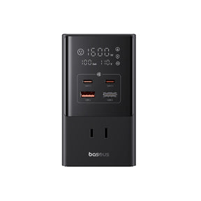 power up to 10 devices with 6 AC outlets, 2 USB-C ports, and 2 USB-A ports