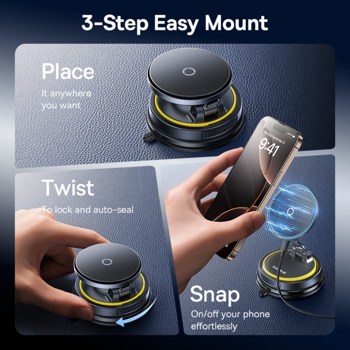 Baseus PrimeTrip VC2 Flex Pro Magnetic Car Charger