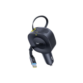 Baseus PrimeTrip VR2 Car Charger with Retractable Cable C+C 30W