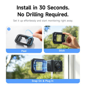 Baseus Security PrimeSentinel W1 Window 4K Camera