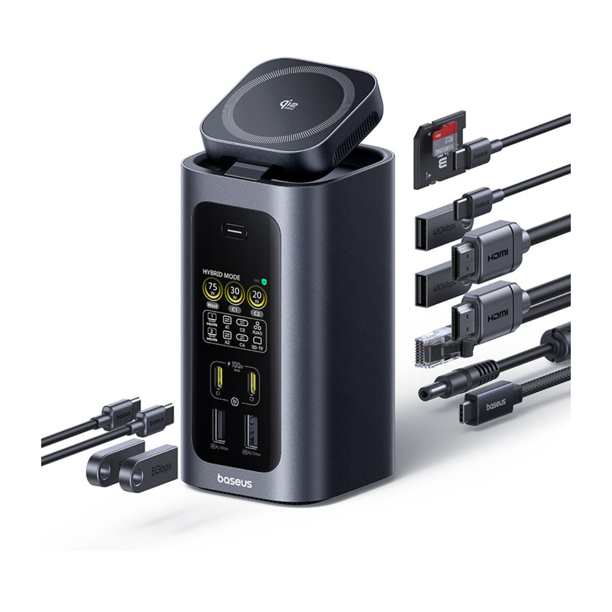 Baseus Spacemate RD1 Pro 15-in-1 (WIN) Docking Station