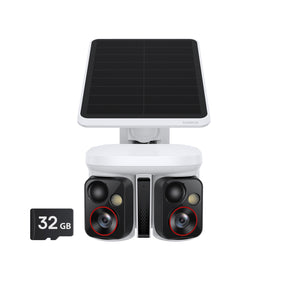 Baseus Security X1 Pro Outdoor Dual Camera With 32GB SD Card 1-Pack
