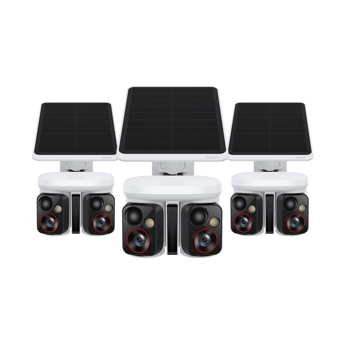 Baseus Security X1 Pro Outdoor Dual Camera Without SD Card 3-Pack