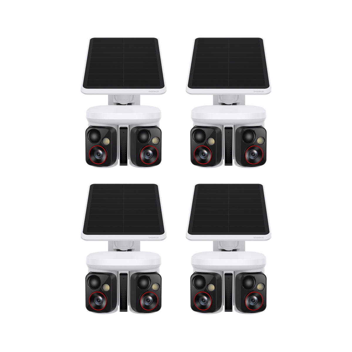 Baseus Security X1 Pro Outdoor Dual Camera Without SD Card 4-Pack