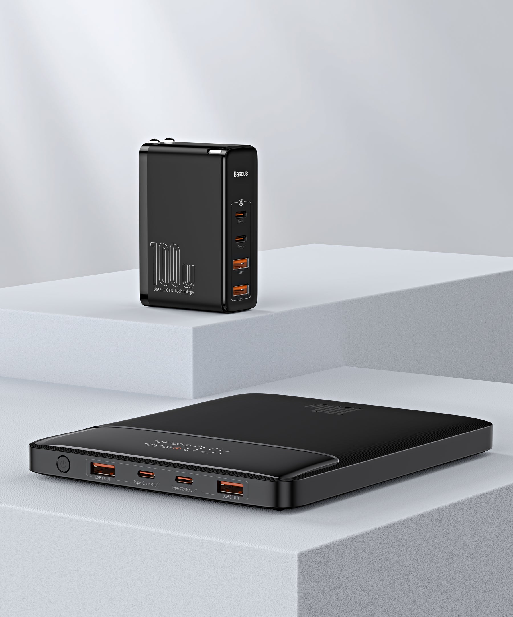 Baseus Blade 100W Power Bank and 100W Charger