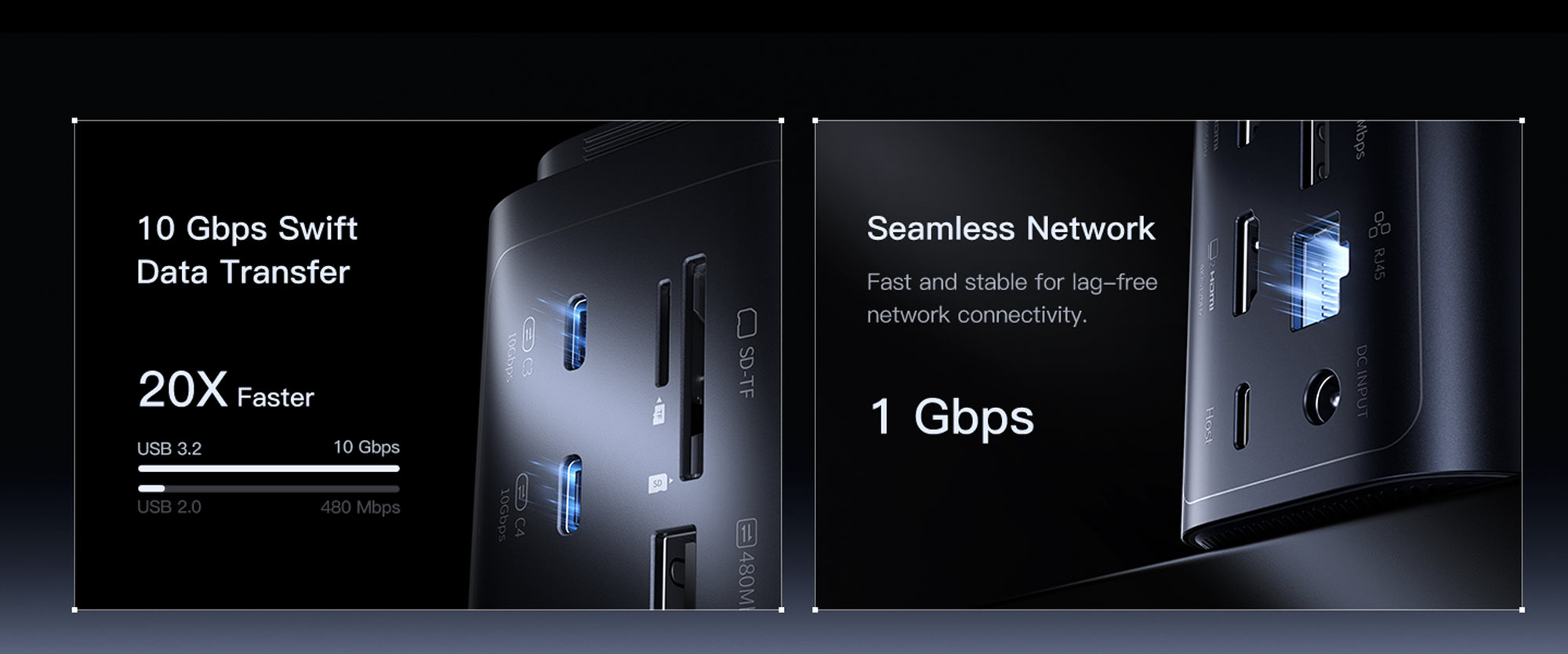 Data Transfer & Ethernet Port