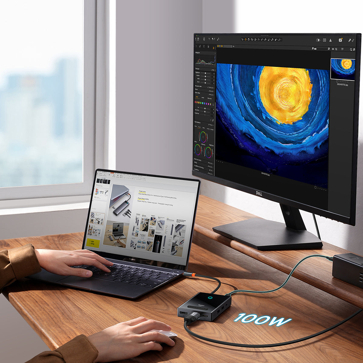 Baseus PioneerJoy 8 in 1 USB-C Hub