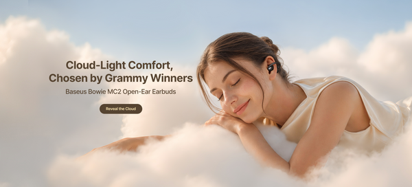 Baseus Bowie MC2 Open-Ear Earbuds | Cloud-Light Comfort