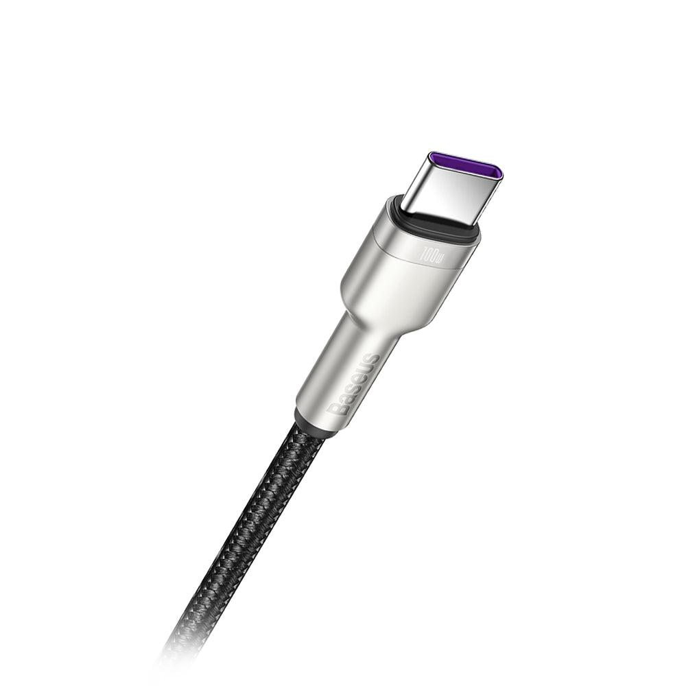Cable Baseus USB Para Type-C Cafule Verde Lite Con Entrada TIPO C Salida Usb Cable Baseus USB Para Type-C Cafule Verde Lite Con Entrada TIPO C Salida Usb