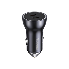 Baseus Dual USB-C Car Charger 60W