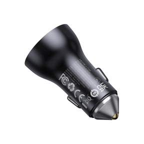 Baseus Dual USB-C Car Charger 60W