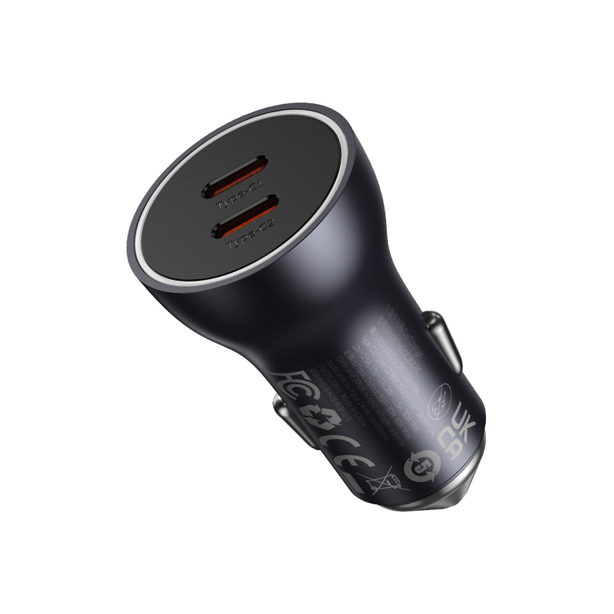 Baseus Dual USB-C Car Charger 60W