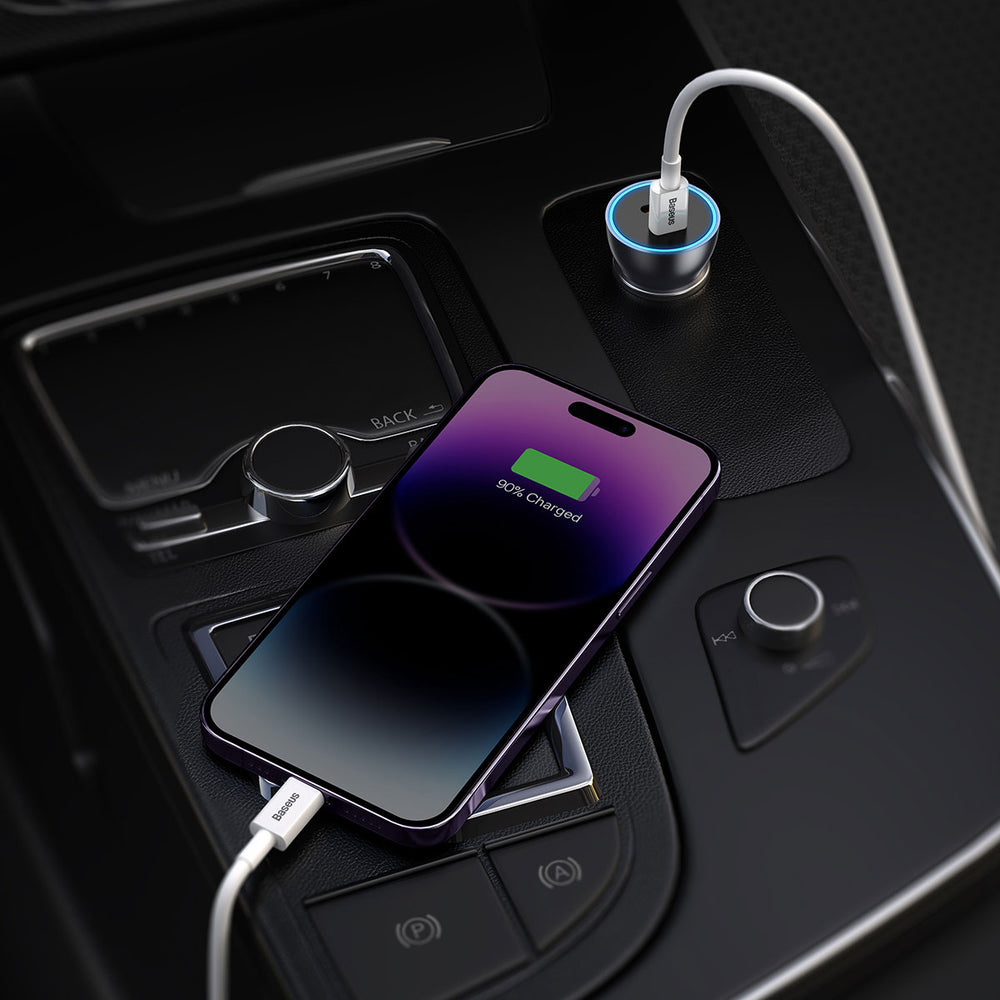 Baseus Dual USBC Car Charger 60W