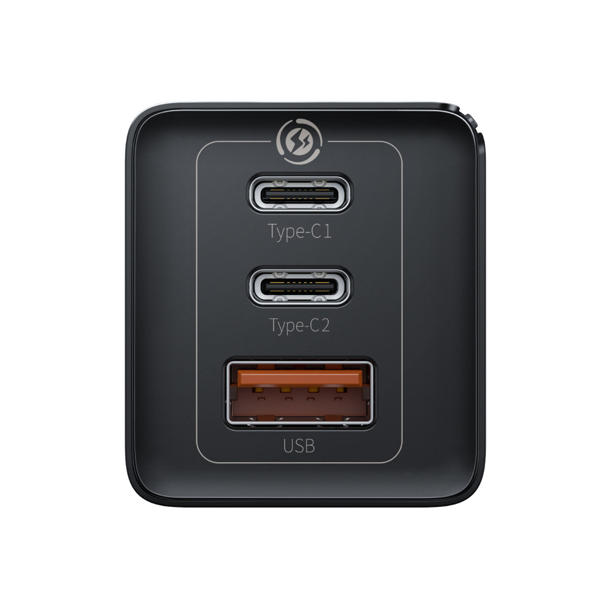 Baseus GaN3 Pro wall charger, 2x USB-C, 2x USB, 65W (black) - MegaDron