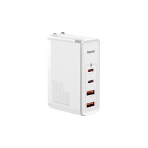 Baseus GaN2 4 Ports Fast Charger 100W White US