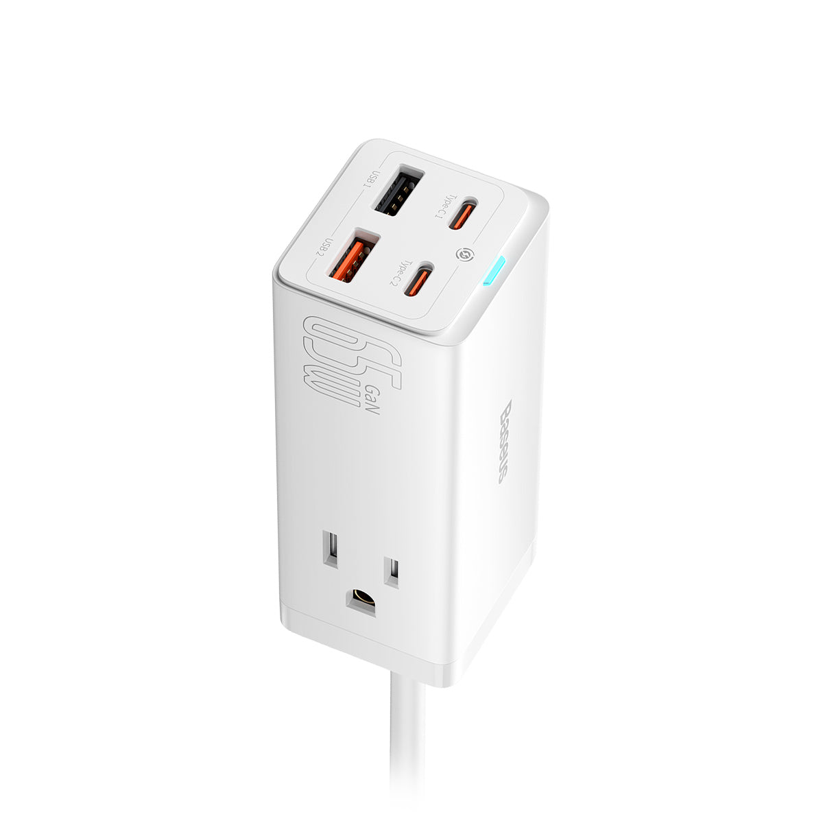 Baseus GaN3 Pro 6 Ports Power Strip 65W