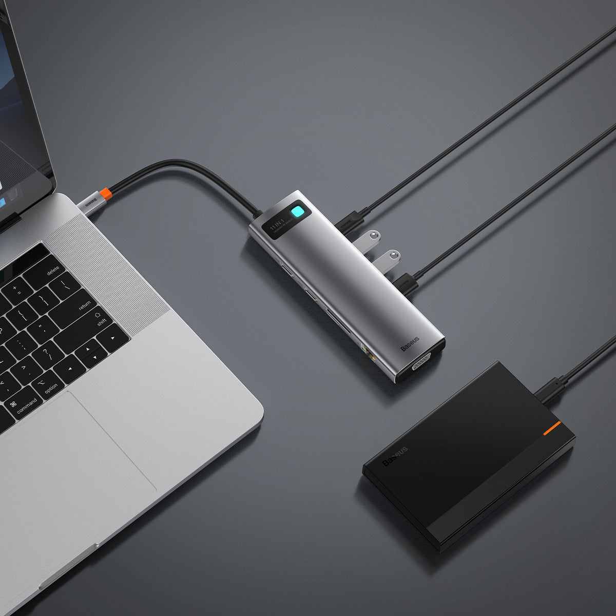 usb_c_hub_connect_laptop_with_2_usb_and_2_devices