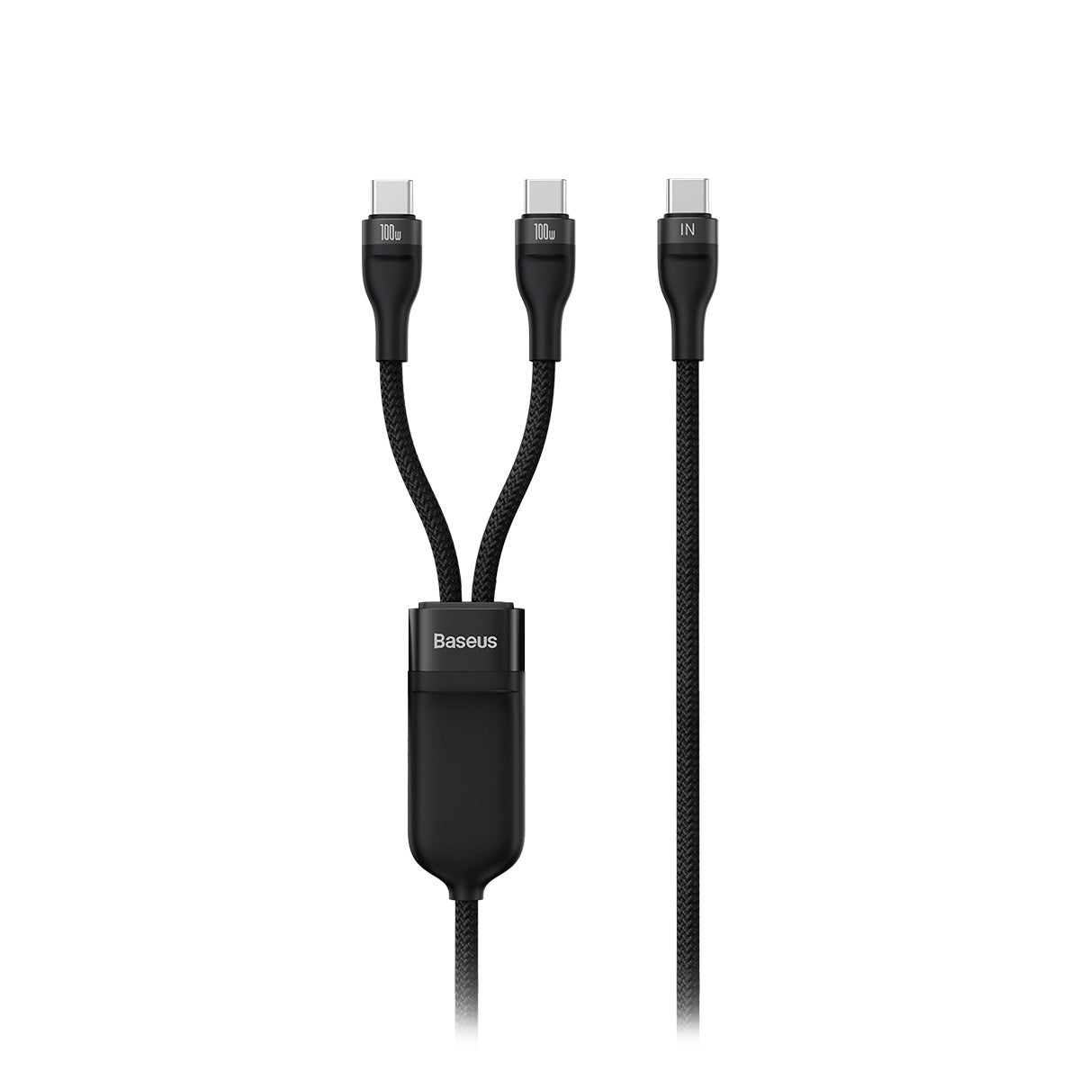 Baseus Flash 2 in 1 USB C Cable 100W 4.9ft