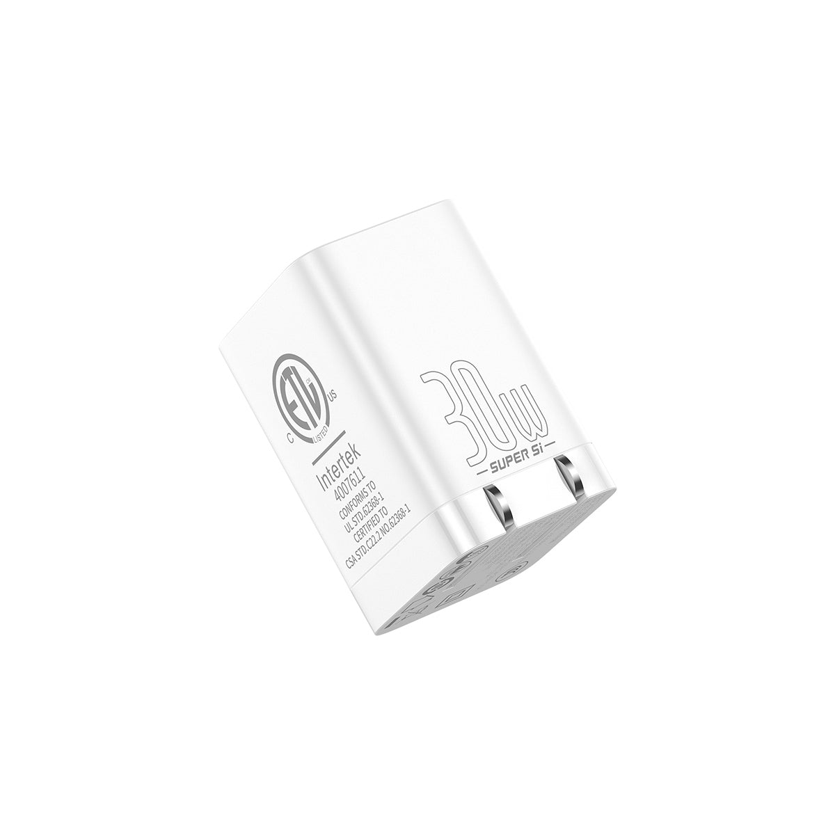 Baseus Super Si Pro Dual Port Fast Charger 30W