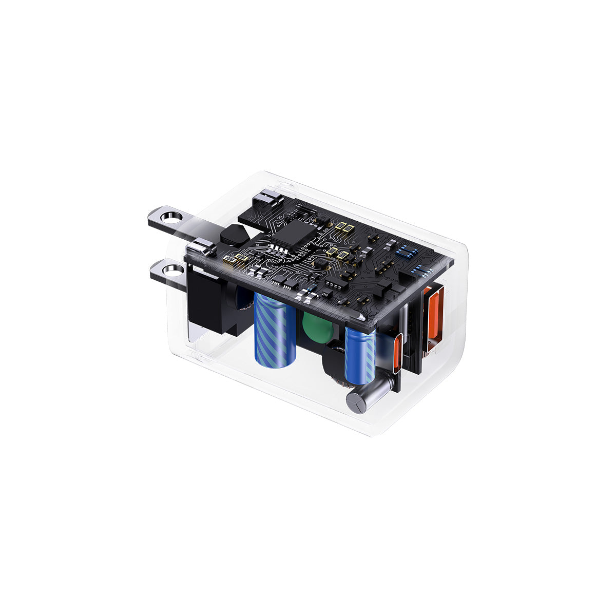 Baseus Super Si Pro Dual Port Fast Charger 30W