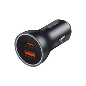 Baseus USB-A+USB-C Car Charger 60W