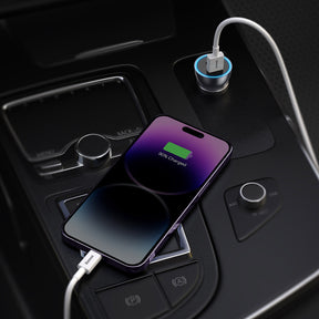 Baseus USB-A+USB-C Car Charger 60W